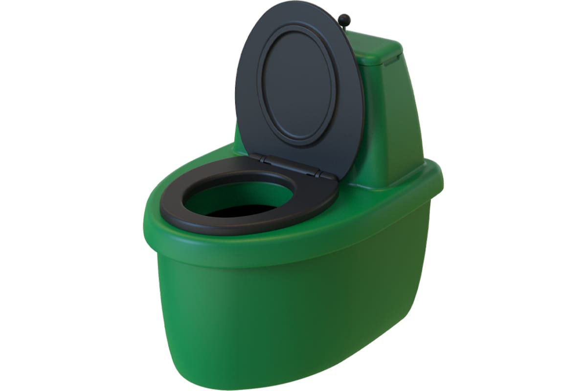 Торфяной туалет Комфорт 2042.0000.406.000 зеленый