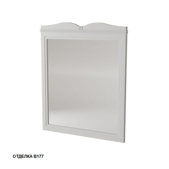 Зеркало Бордо 33431-B177 80 см, цвет bianco-grigio - фото 1