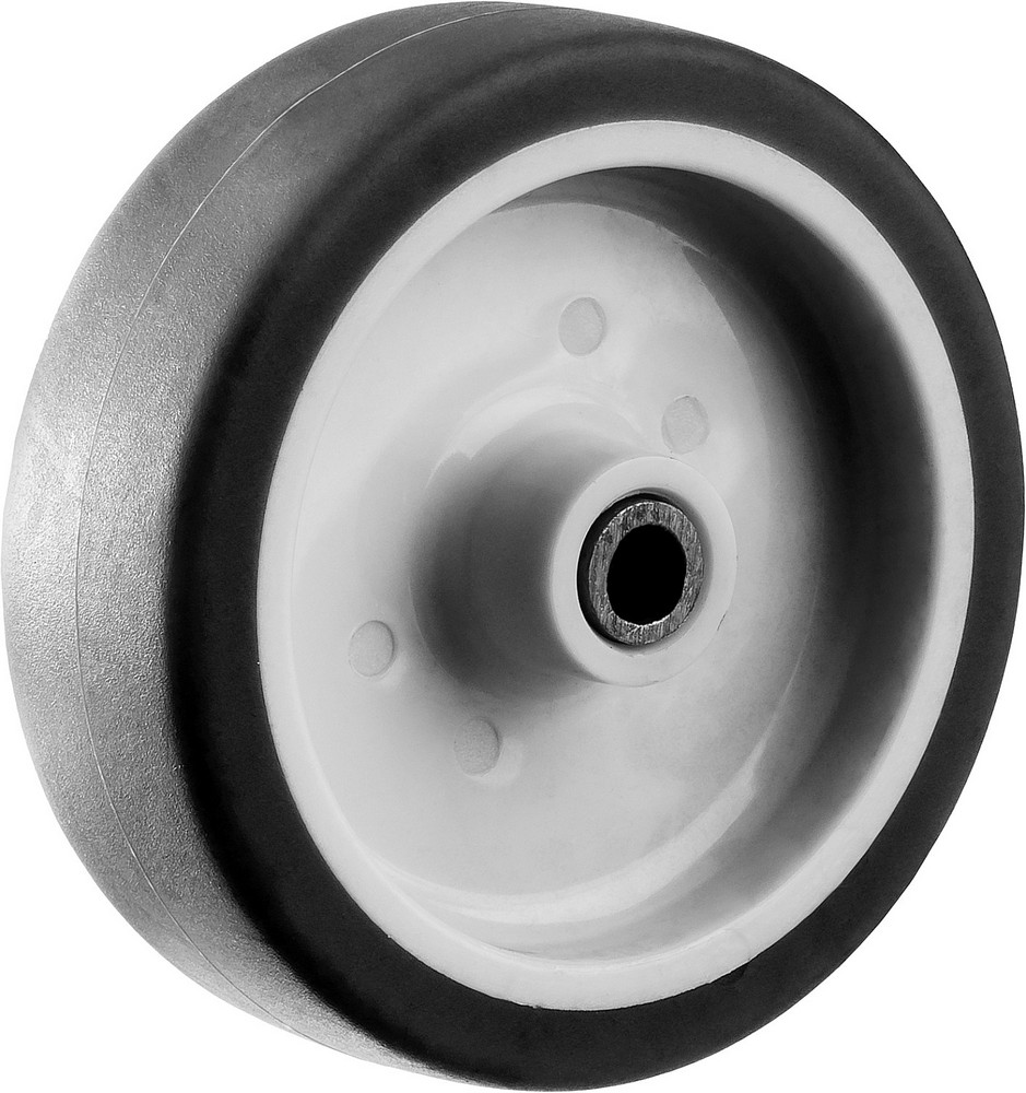 Колесо Зубр 30946-75 из термопластичной резины с полипропиленовым диском d=75 мм г/п 60 кг игрушка из термопластичной резины