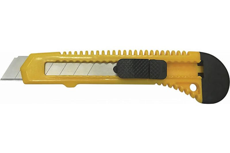 Нож технический пластиковый 10192М, 18 мм