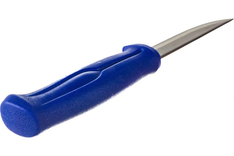 Нож строительный 10606М, нержавеющая сталь, пластиковая ручка, лезвие 100 мм - фото 1