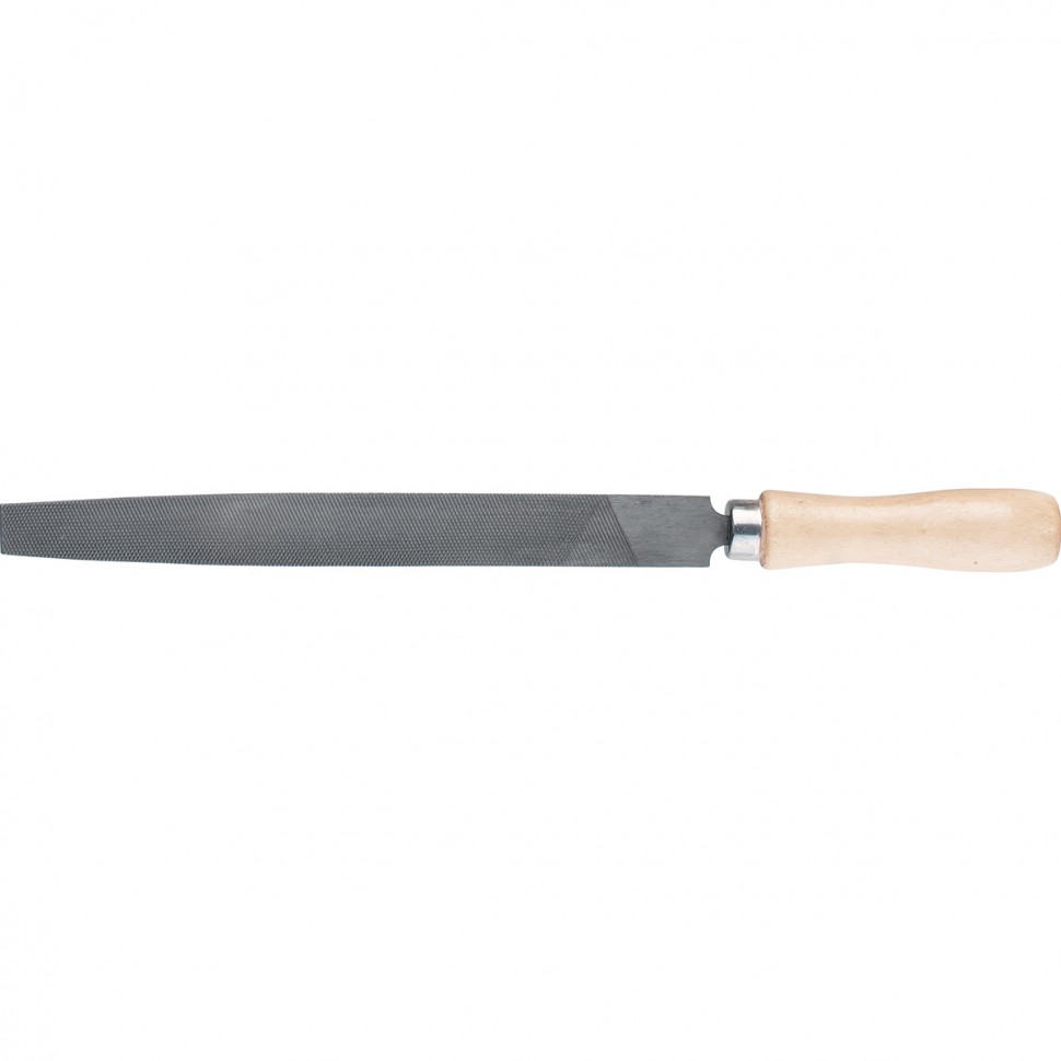Напильник Сибртех 16223 150мм плоский деревянная ручка