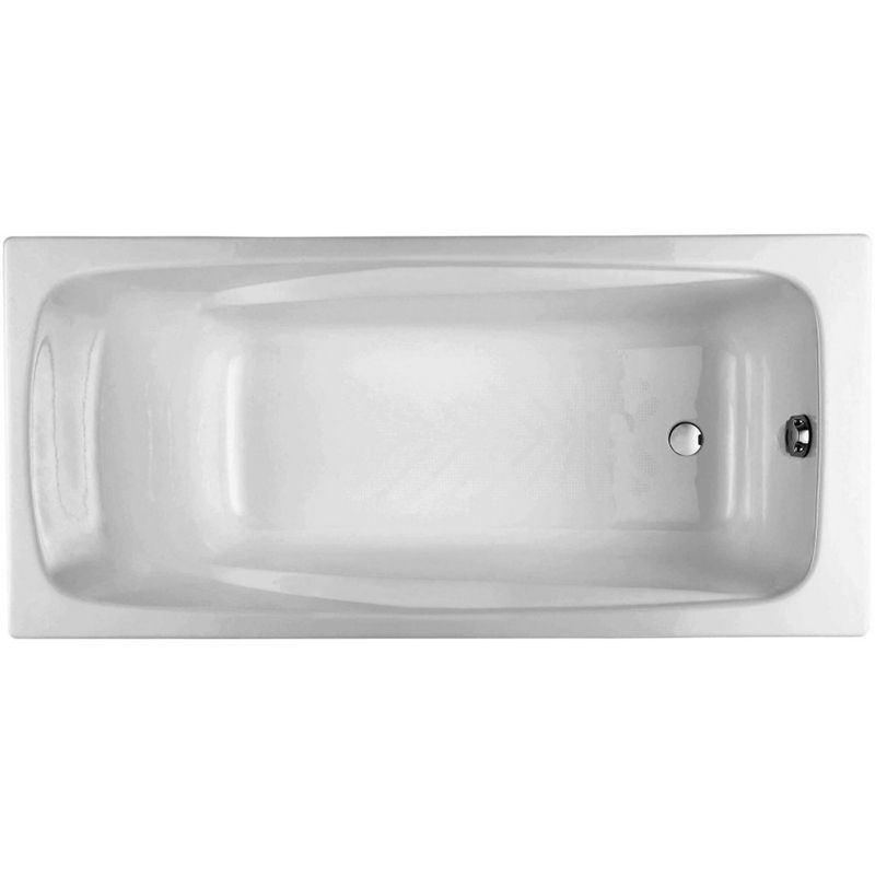 Чугунная ванна Repos E2918-00 170х80 с антискользящим покрытием