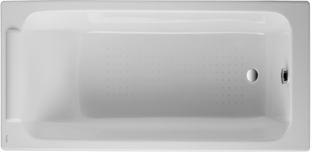 Ванна чугунная Archer E6D906-0 150x75 (без ножек, без отверстий для ручек) с антискользящим покрытием