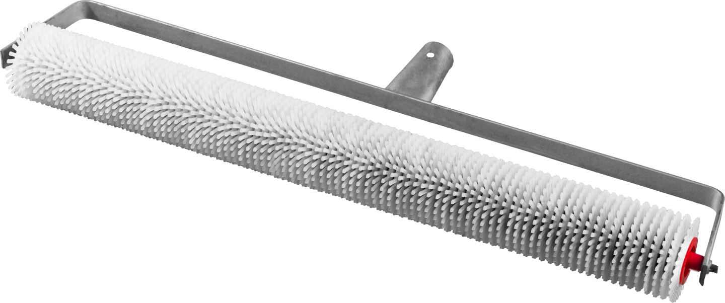 Валик игольчатый Зубр Мастер 03952-60 для наливных полов на металлической рамке, 72х600 мм