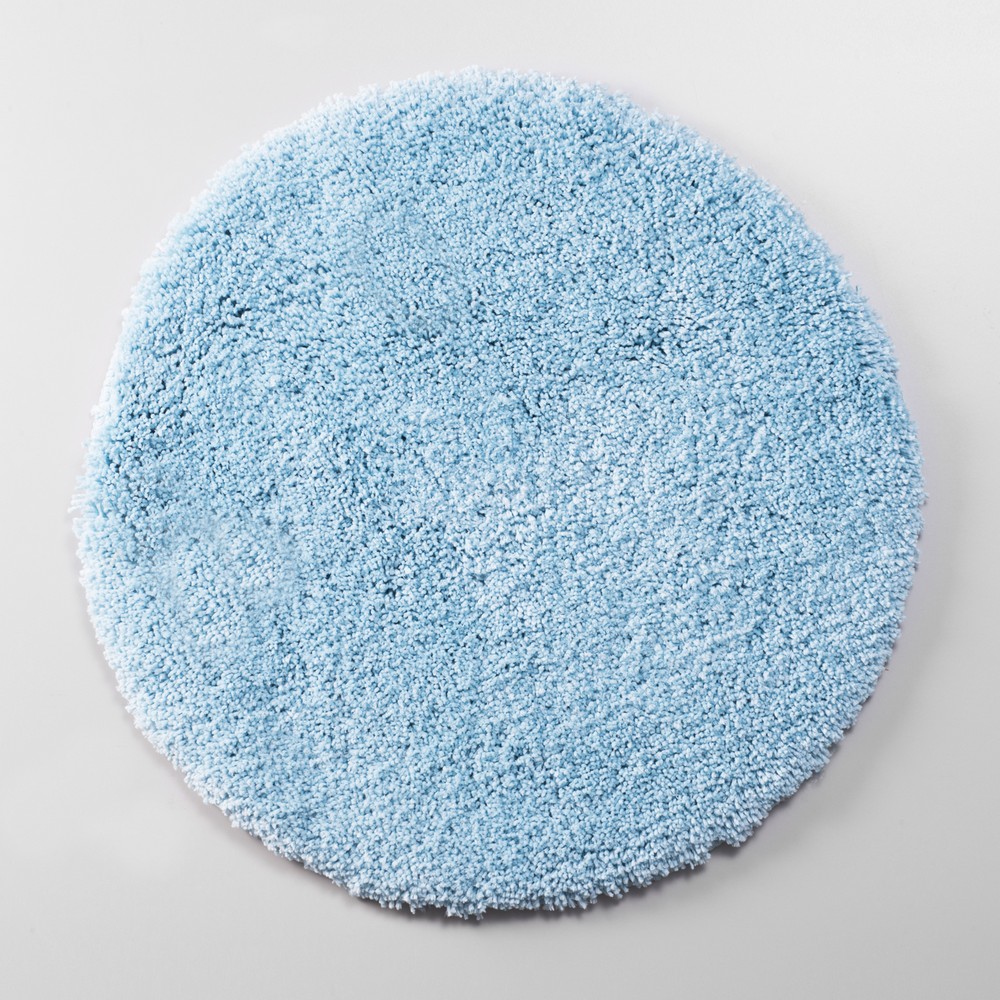 Коврик для ванны Dill Crystal Blue 60х60, микрофибра, термопластичная резина