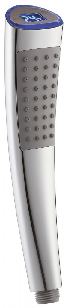Лейка BB-D1LED-CRM для душа с цифровым индиктаором температуры воды и цветовой подсветкой - фото 1