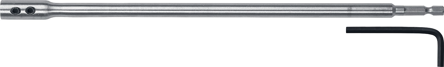 Удлинитель с имбусовым ключом Зубр 29507-300 для сверл перовых, хвостовик HEX 1/4", 300мм