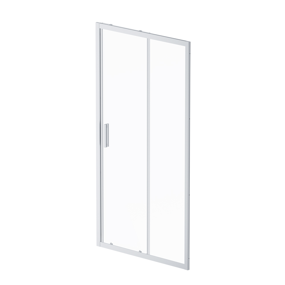 Душевая дверь Gem Solo W90G-100-1-195MT 100х195, стекло прозрачное, профиль матовый хром - фото 1