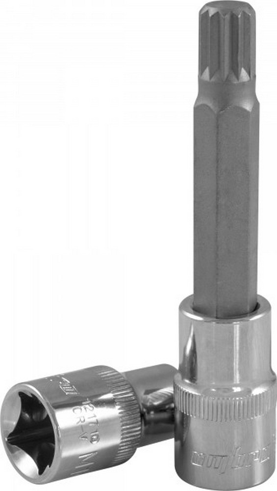 

Насадка Ombra, 121714 торцевая 1/2"DR с вставкой-битой SPLINE, M14, 100 мм