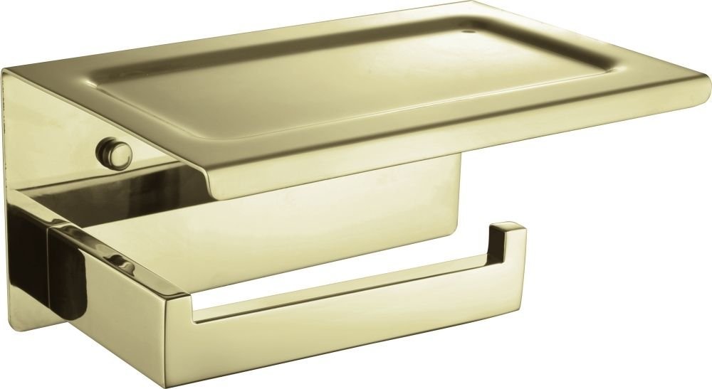 Держатель для туалетной бумаги New Venturo 10311-G, золото - фото 1