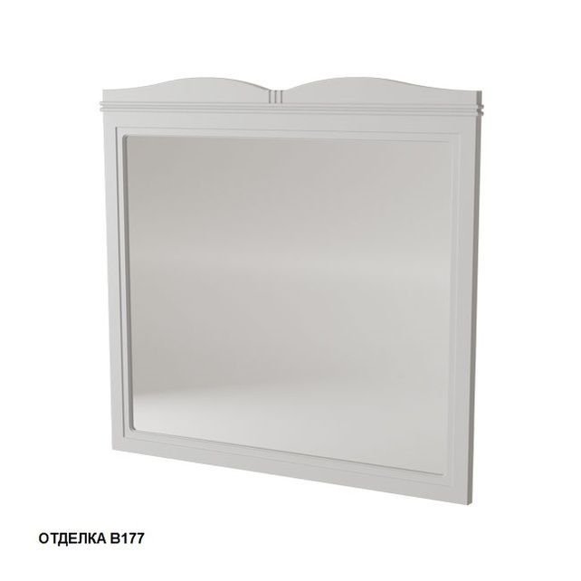 Зеркало Бордо 33432-B177 100-120 см, цвет bianco-grigio - фото 1