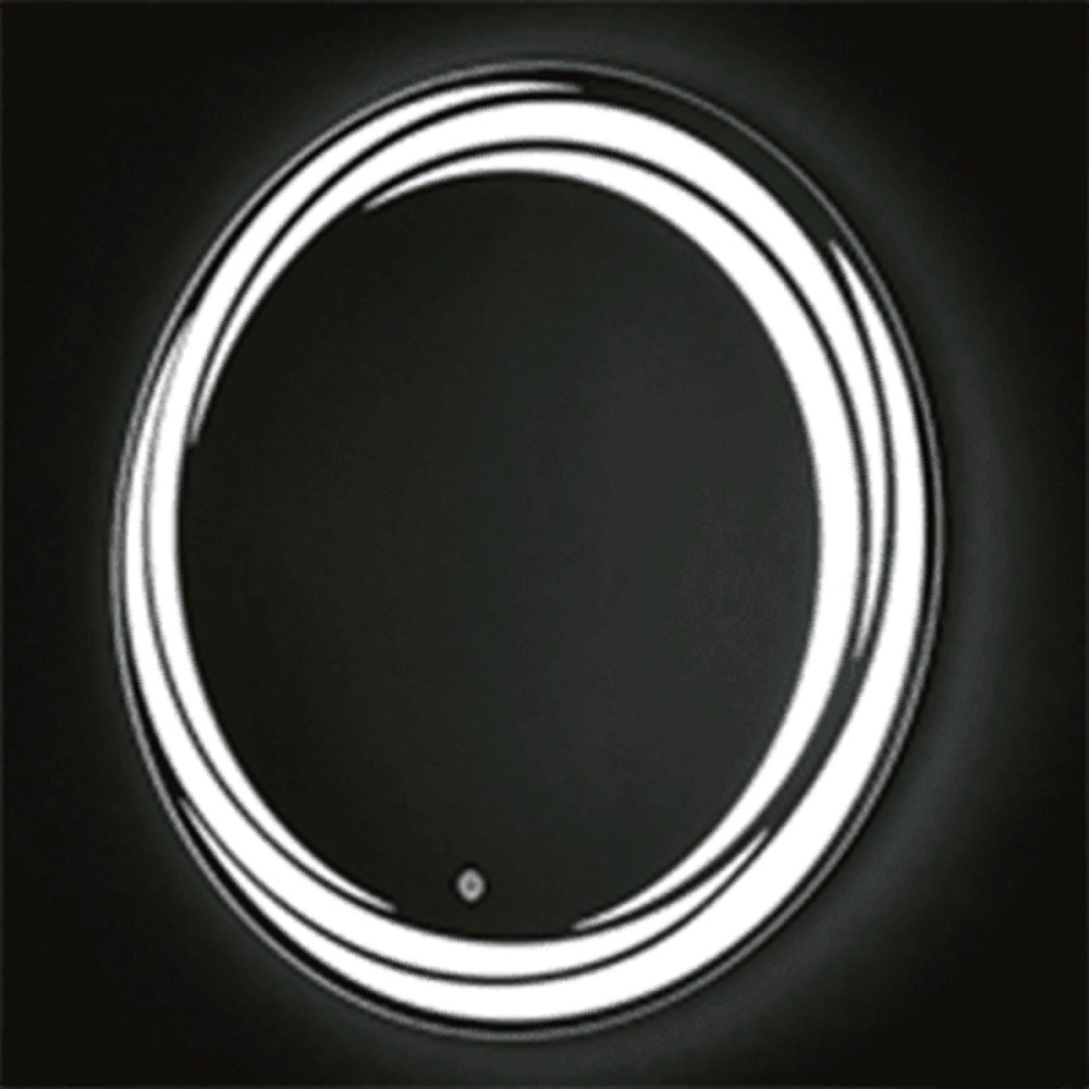 Зеркало Round AQR7777RU34 77х77 мм, подсветка, круглое
