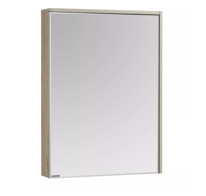 Зеркальный шкаф Стоун 1A231502SX850, 60 см, сосна арлингтон - фото 1