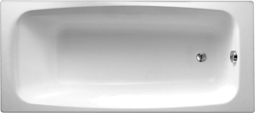 Ванна чугунная Bliss E6D902-0 170x75 (без ножек, без отверстий для ручек) с антискользящим покрытием