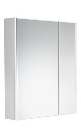Зеркальный шкаф Up ZRU9303016 70см, подсветка, цвет белый глянец