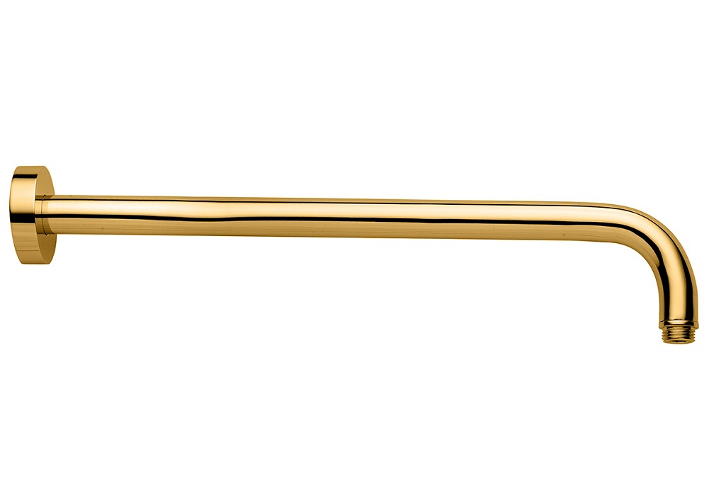 Настенное крепление верх. душа Lusso ZSOF034HGSP 400мм золото медовое бращированное