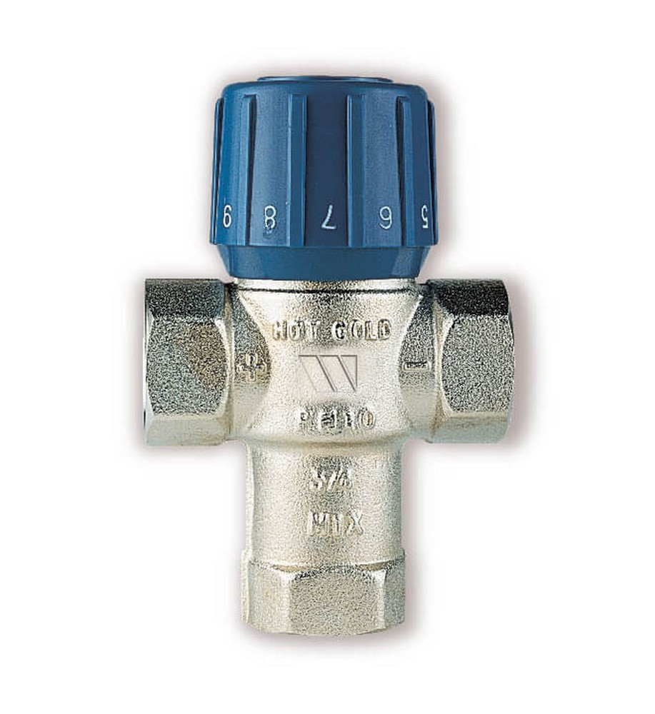 Термостатический смесительный клапан Aquamix AM6311С1 10017421, 25-50*С 1"ВР