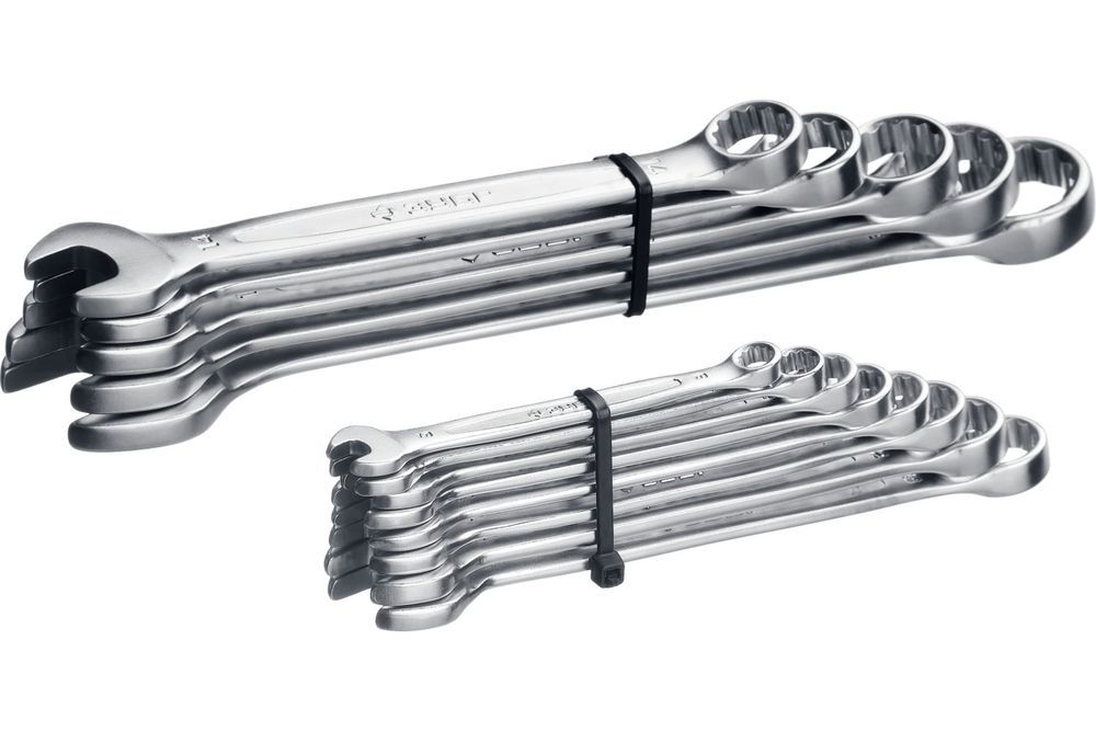 Ключи Зубр 27095-H13 комбинированные гаечные 13 шт, 6 - 22 мм, ключи зубр 27101 08 комбинированные гаечные трещоточные шарнирные 8 мм