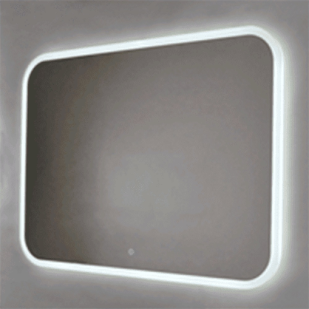 Зеркало Basic AQB6880RU42 68х80 мм, подсветка, прямоугольная