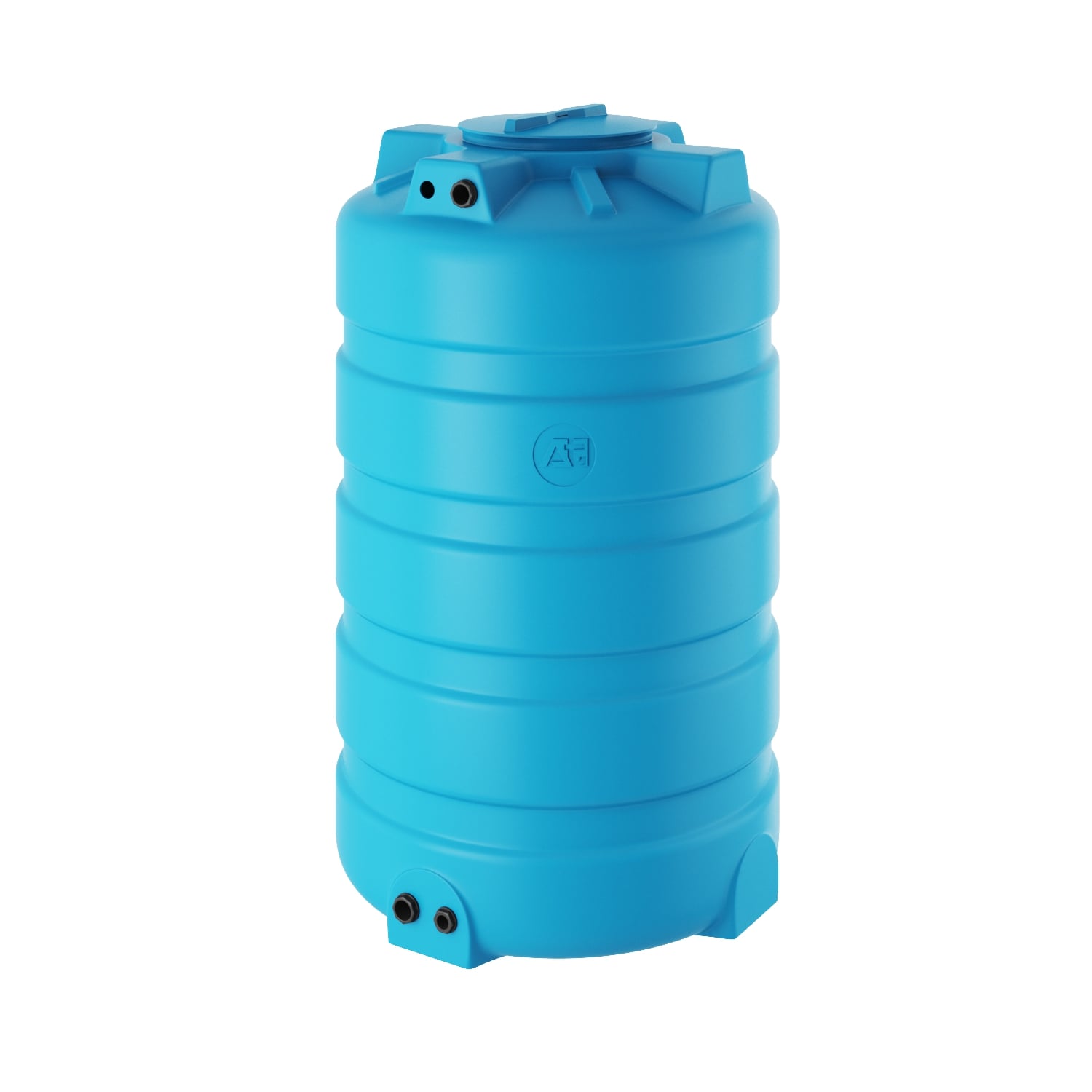 Бак для воды 0-16-2126 АТV 500 BW синий, круглый, 1200х810