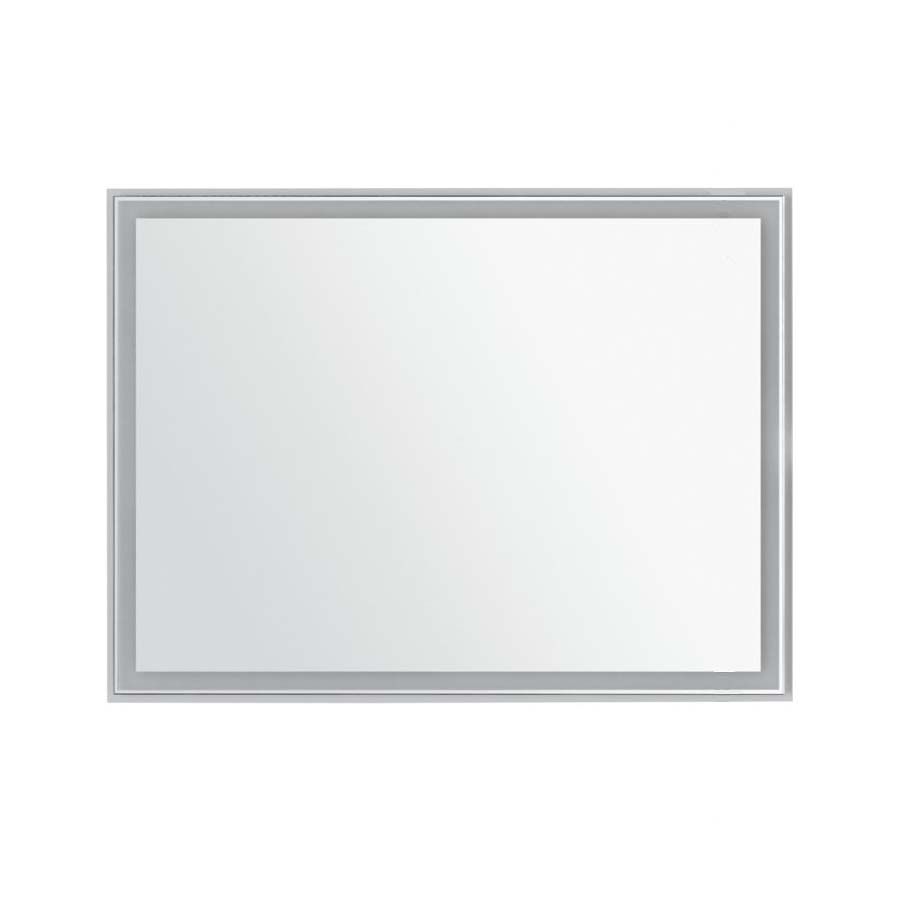 Зеркало Nova Lite 242264 90 см, белый глянец - фото 1