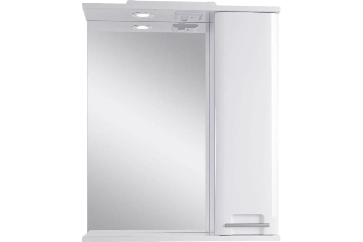 Зеркальный шкаф подвесной Уника 60 370.1-2.4.1. для ванной комнаты