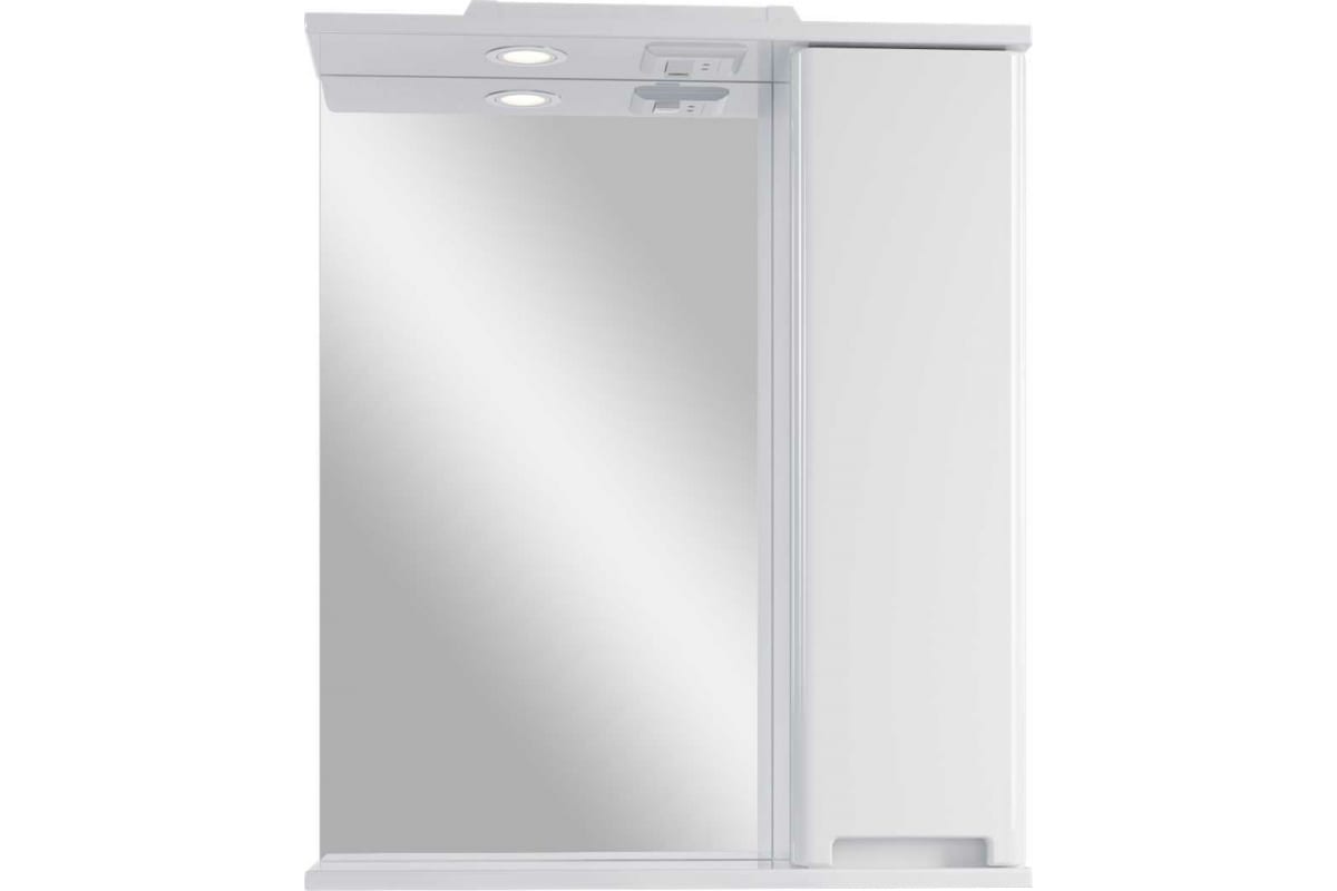 Зеркальный шкаф подвесной Ориана 60 278.1-2.4.1. для ванной комнаты