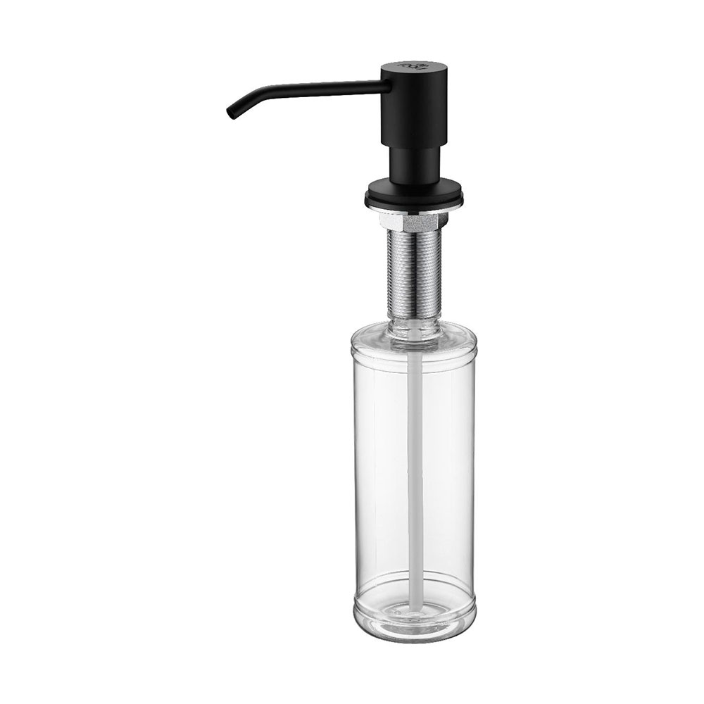Дозатор для жидкого мыла Rein D002-401, антрацит - фото 1