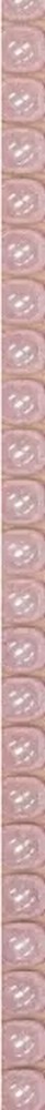 Бордюр Керамин Бисер 1, 24,66х0,9 см, розовый (шт)