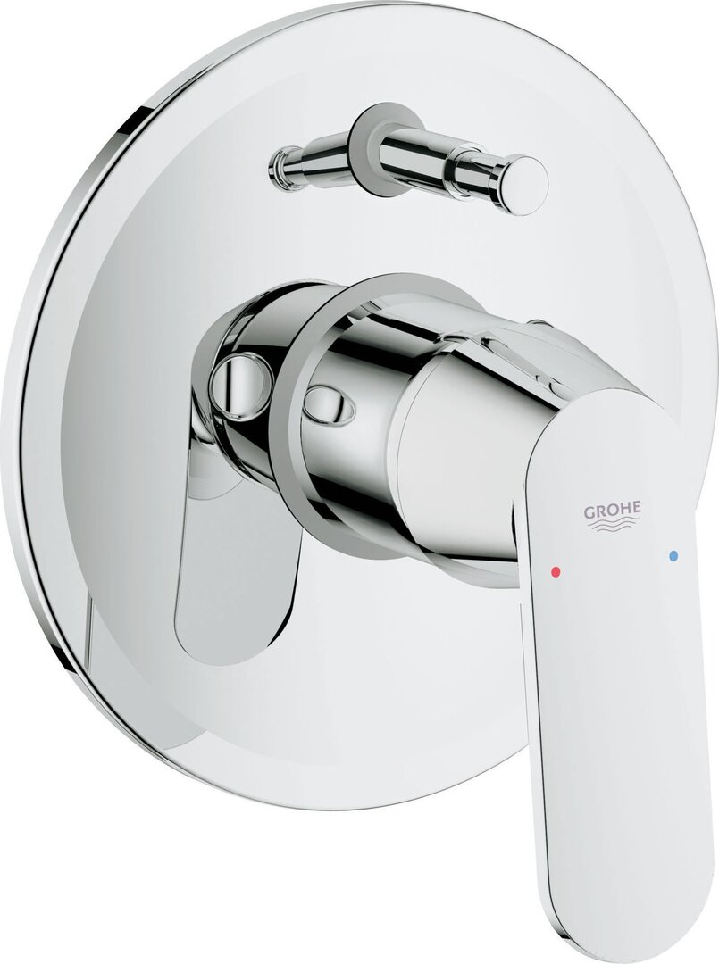 Смеситель Eurosmart Cosmopolitan 32879000 для ванны, встраеваемый, включает встроенный механизм. - фото 1