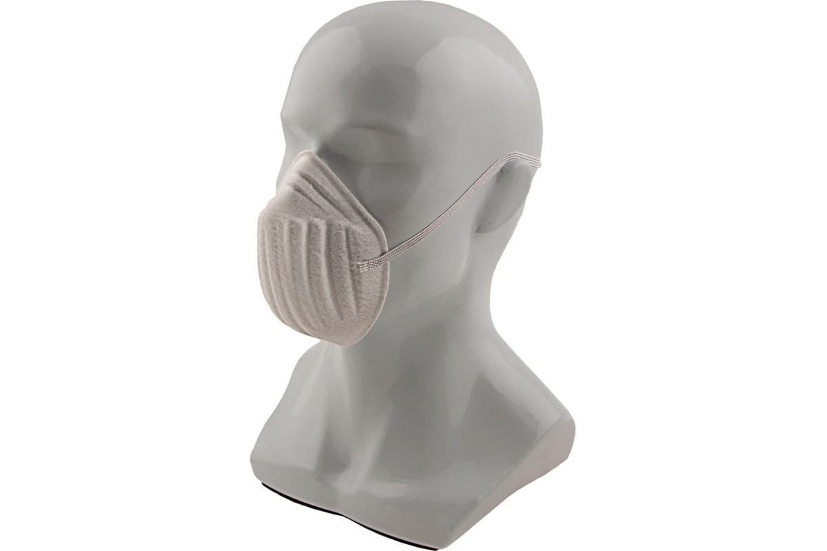 Маска Сибртех 89257 техническая, формованная, 5 шт. формованная техническая маска сибртех