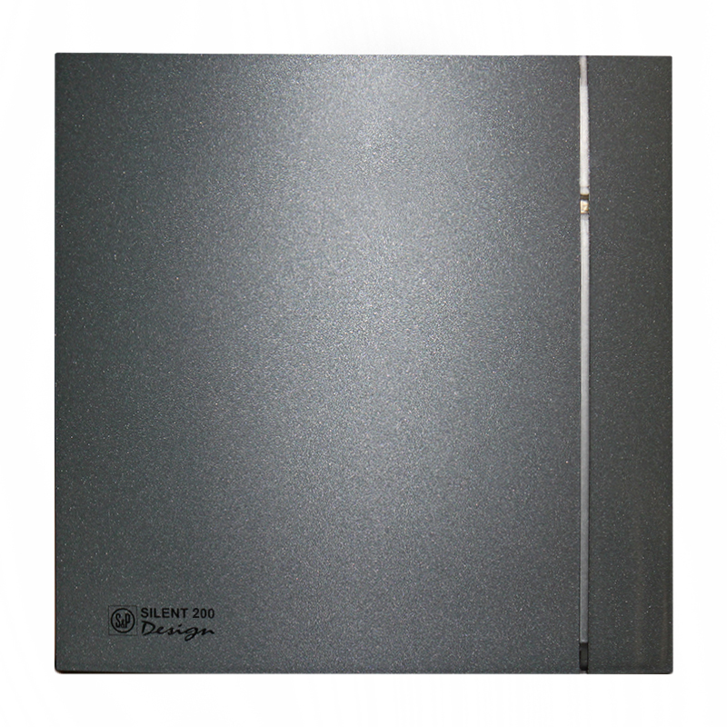 Вентилятор вытяжной Silent-200 CZ Grey Design 4C 03-0103-149