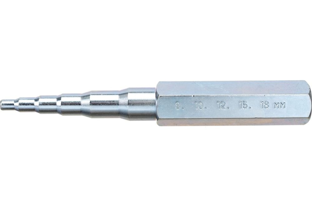 Расширитель-калибратор Зубр Мастер 23657-18 для муфт под пайку труб из цветных металлов d 8, 10, 12, 15, 18 мм аккумуляторный расширитель для труб milwaukee