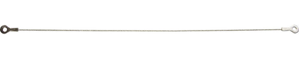 Полотно-струна Зубр 33399-300-100 300 мм, Р 100, алмазное напыление струна для нарезки бисквита 50×23 см