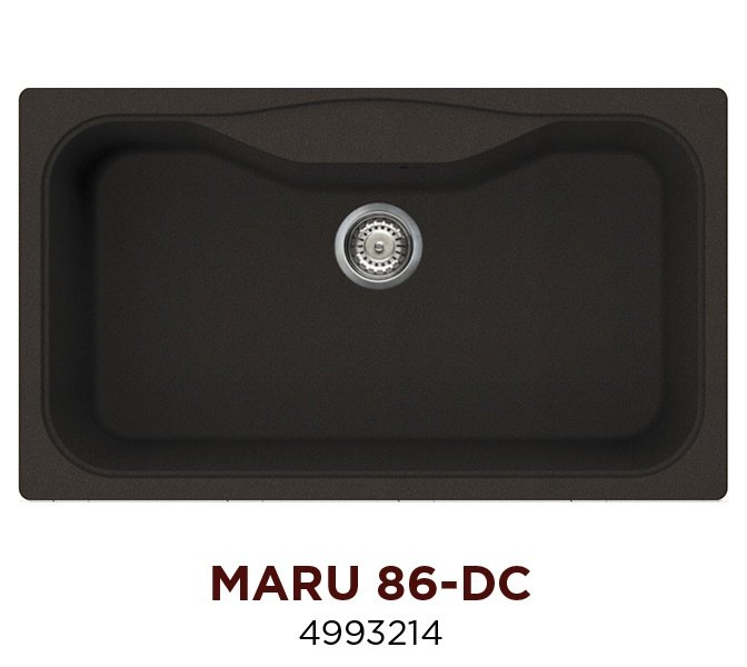 Мойка Maru 86-DC темный шоколад 4993214 - фото 1