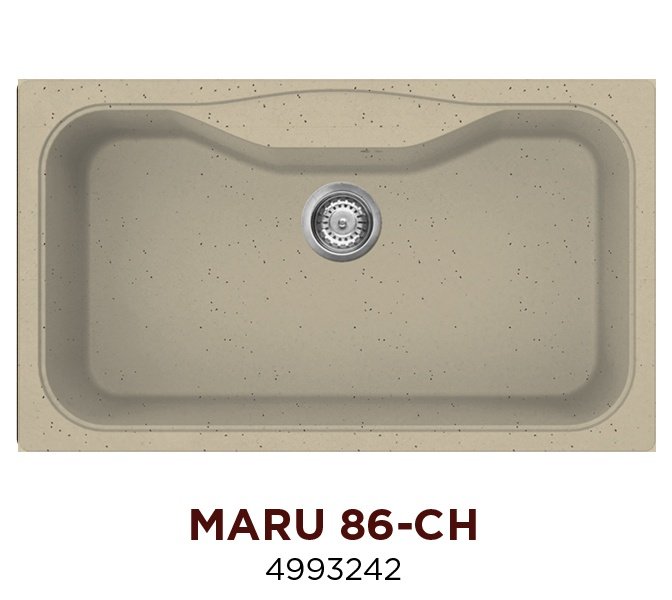 Мойка Maru 86-CH шампань 4993242 - фото 1