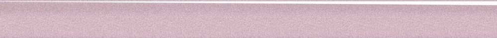 Бордюр стеклянный Керамин Соло 22, 40х2 см, розовый (шт)