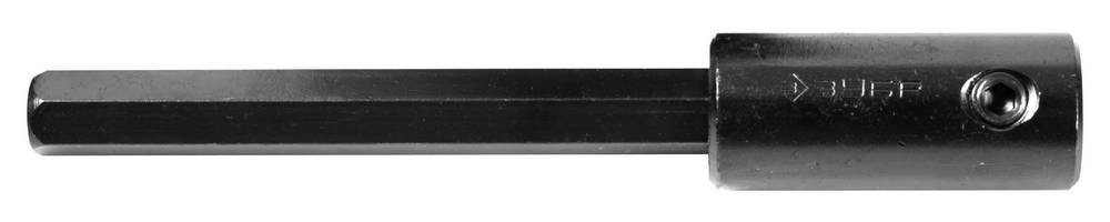 Удлинитель для биметаллических коронок Зубр 29539-140 140 мм удлинитель для коронок биметаллических зубр