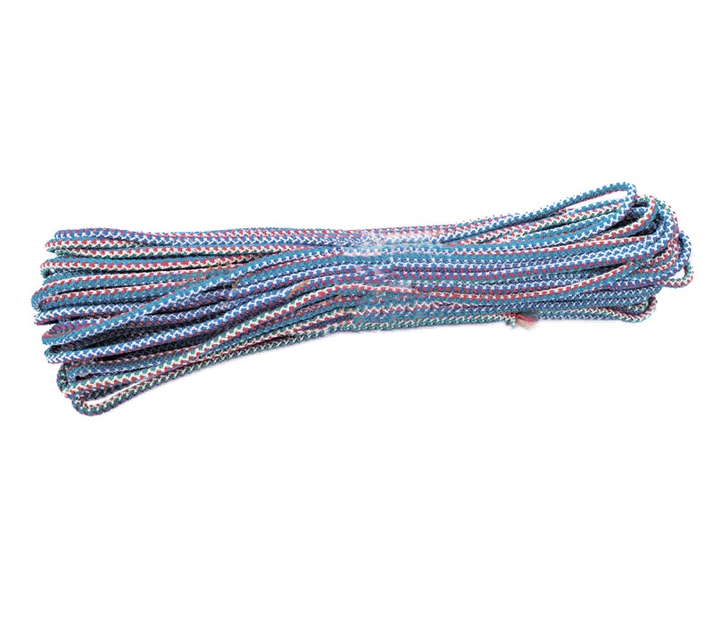 Шнур 51-2-043 вязаный полипропиленовый цветной, сердечник полипропилен, диаметр 3 мм, длина 20 м