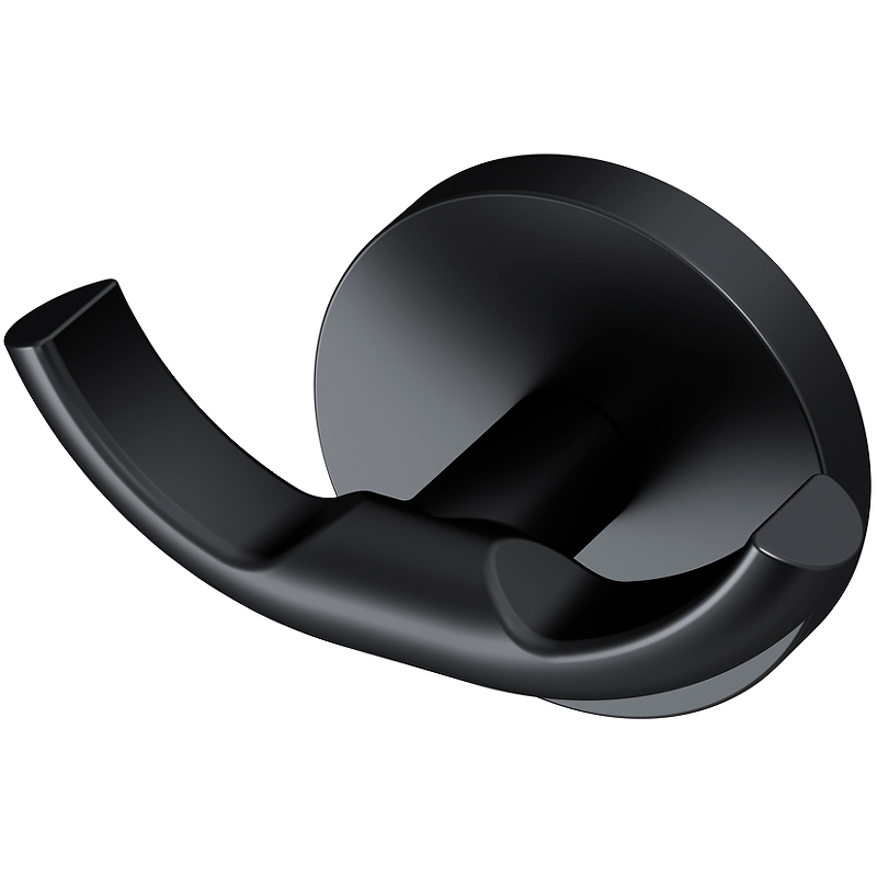 Крючок для полотенец X-Joy A85A35622 двойной, черный