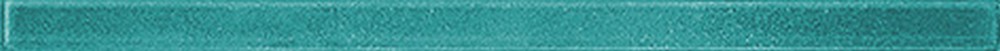 Бордюр стеклянный Керамин Фреш 8, 50х2 см, морская волна (шт)