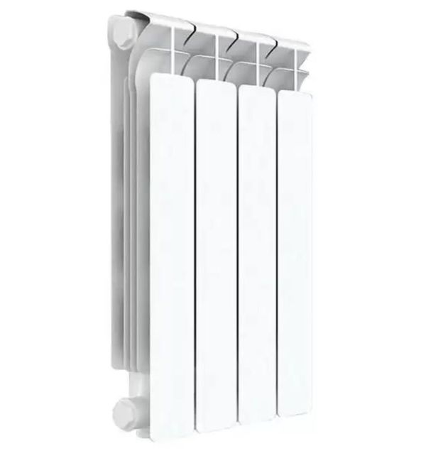 Радиатор биметаллический Alp 500/75 мм  4 секции, белый Alp 500/75 мм  4 секции, белый - фото 1