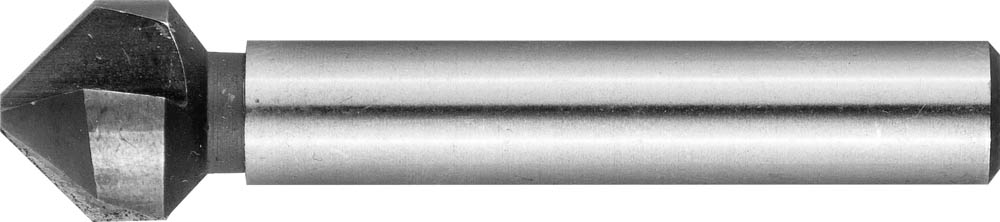 Зенкер конусный, для раззенковки Зубр 29730-5 ? 10,4x50мм, HSS-R, быстрорежущая сталь М2(S6-5-2) Р6М5, класс А