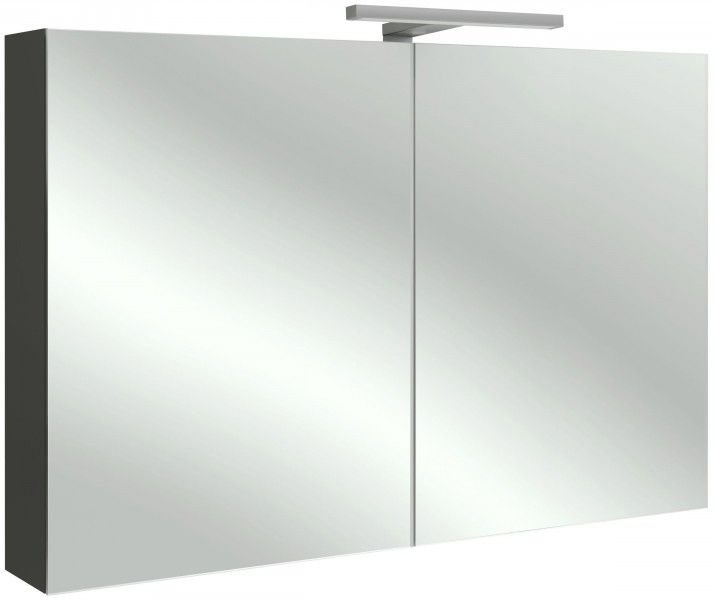 Зеркальный шкаф Reve EB797RU-G80 100х14,3х65, светло-коричневый