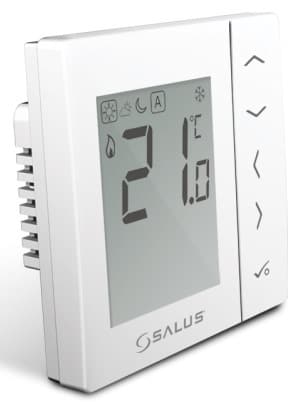 Термостат VS35W цифровой комнатный для скрытой проводки, белый - фото 1