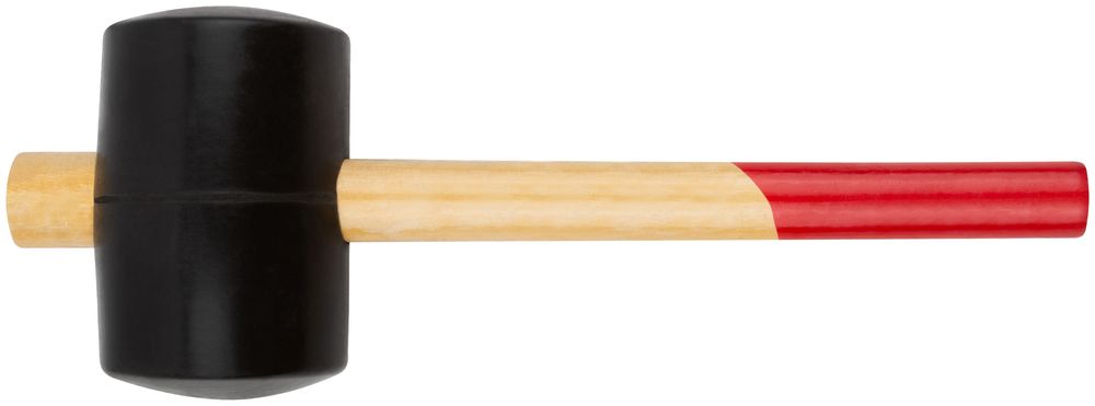 Киянка Курс Оптима 45390 резиновая, деревянная ручка 90 мм