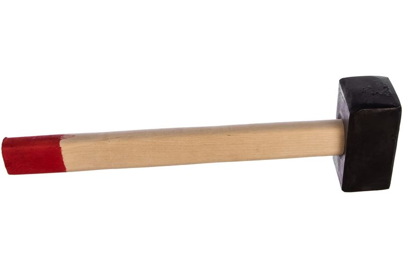 Кувалда Курс Оптима 45022 кованая в сборе, деревянная ручка