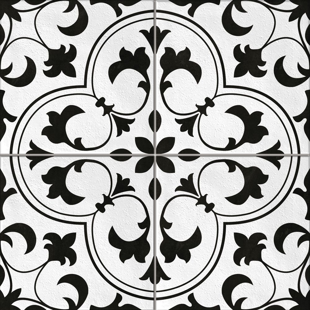 Керамогранит Sevilla пэчворк белый рельеф 42x42 (кв.м.) 16180 Sevilla пэчворк белый рельеф 42x42 (кв.м.) - фото 1