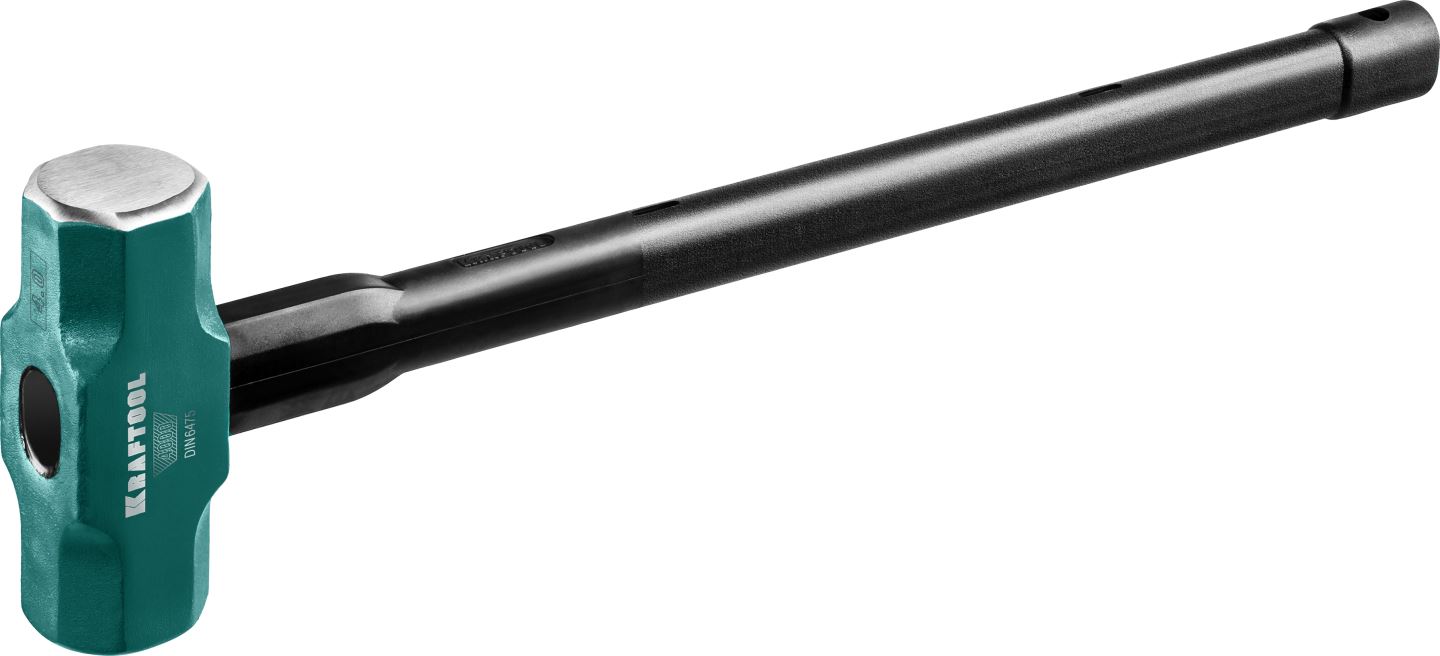Кувалда со стальной удлинённой обрезиненной рукояткой KRAFTOOL кувалда с удлинённой рукояткой kraftool